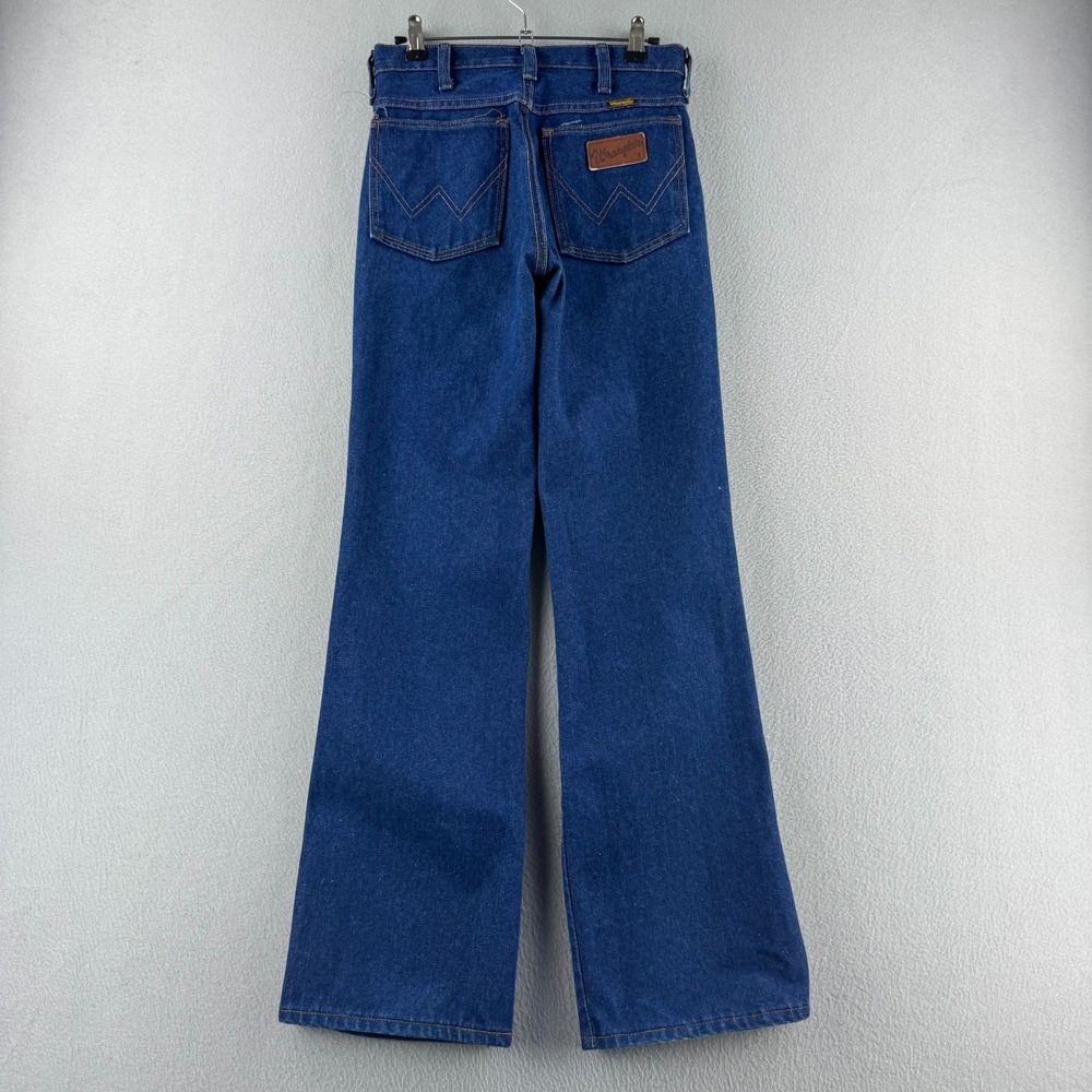 Vintage Wrangler Jeans Mens Fits 26x31 70s 80s Slim Bootcut Scovill Made in USA
